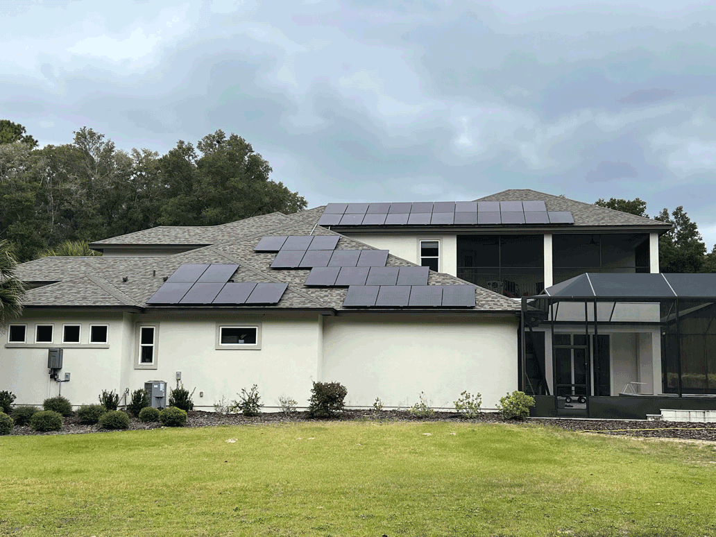 solar panels in Orlando