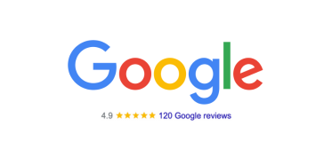 120 reviews on Google