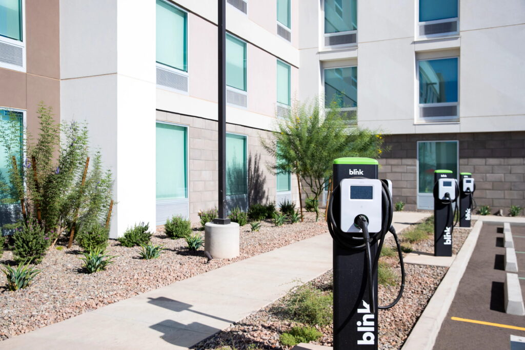 commercial EV charging solar Florida