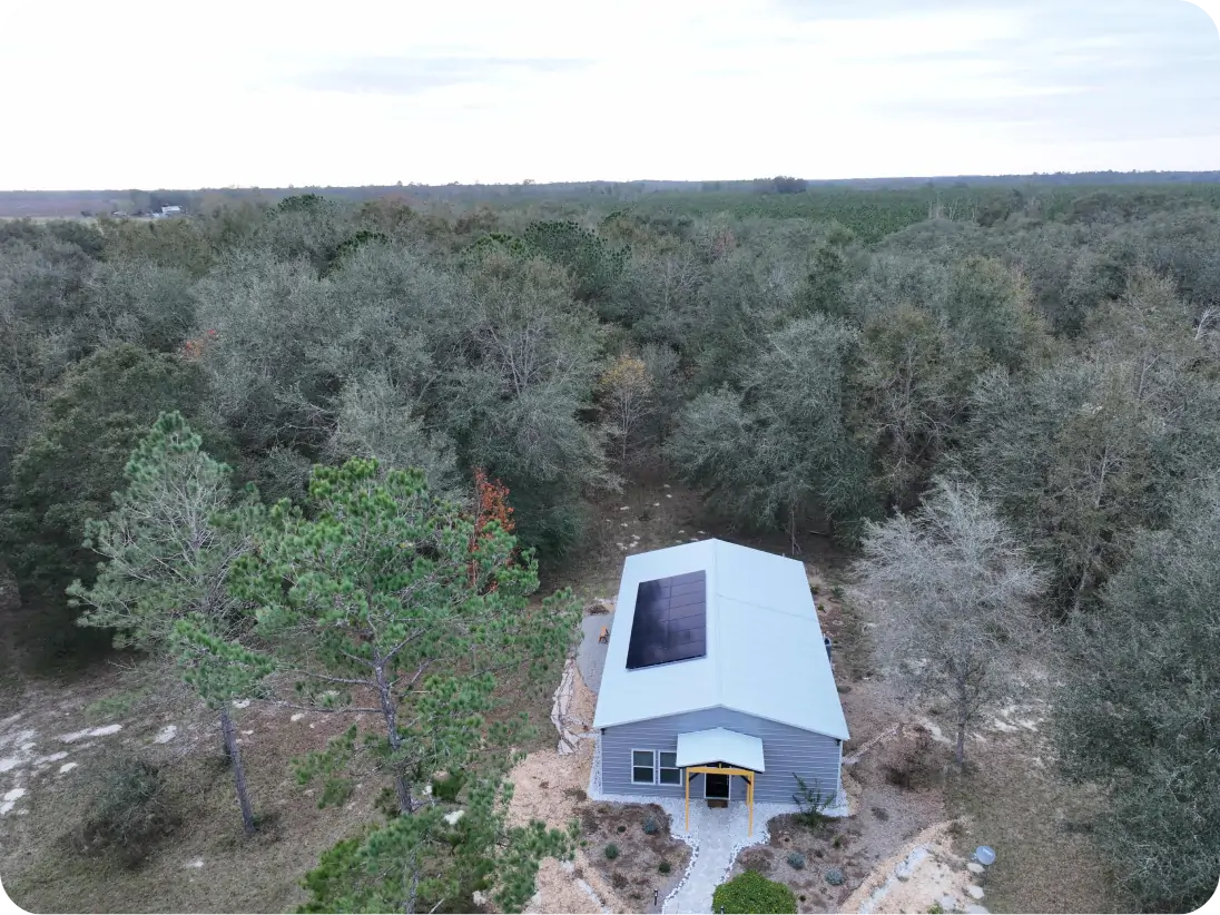 off-grid solar system in McAlpin, Florida