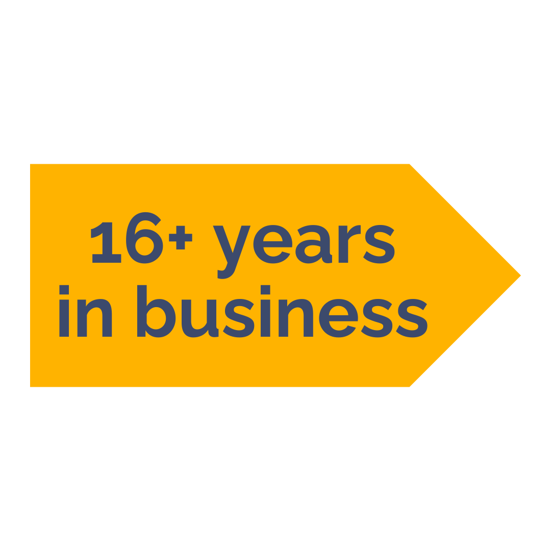 17 years in business