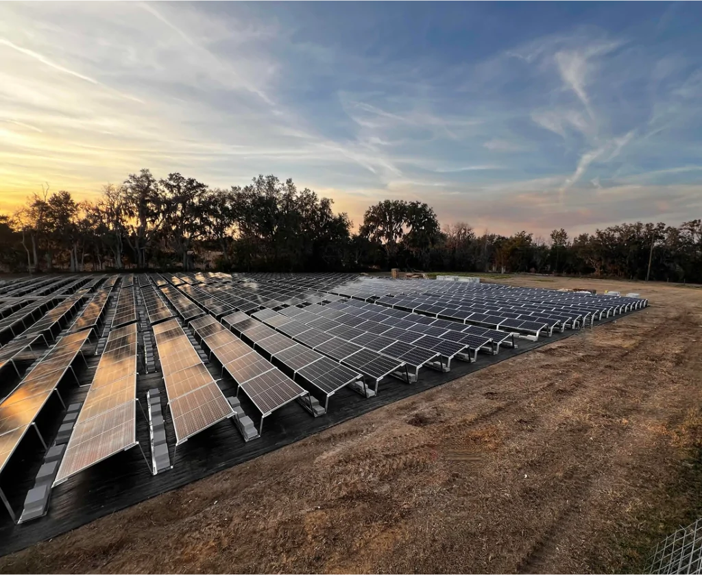 commercial solar installation