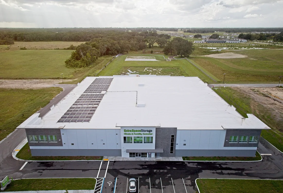 ExtraSpace Storage solar installation